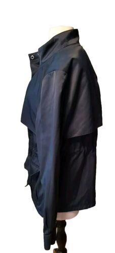 Anorak Simply Vera Vera Wang Women's Blue/Green Jacket Size XL Spring - Picture 3 of 14