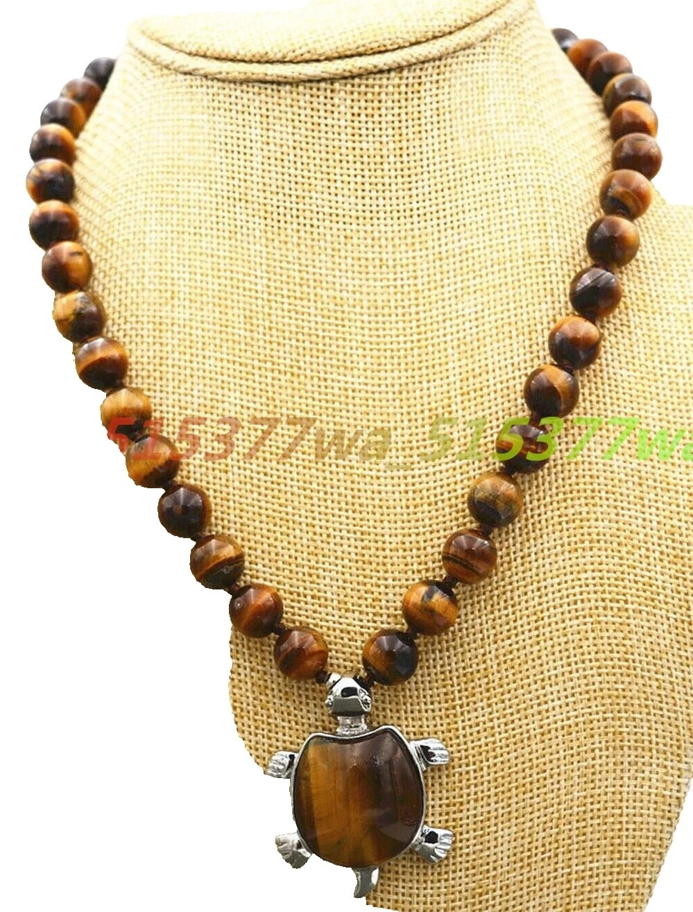 Tiger's Eye Collares y colgantes hechos a mano