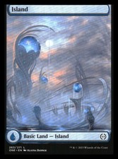 Island (263) Phyrexia: All Will Be One NM+ *Mythic Relics*