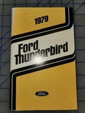 1979 Ford Thunderbird Owners Manual Original