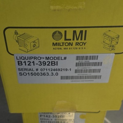 LMI Milton Roy LiquiPro Metering Pump Model B121-392BI | MPN B121-392BI