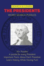US Presidents Word Search: 50+ Puzzles &