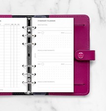Filofax Travel Planner Refill, Personal Size Organizer, 6.73-inches Height, W...