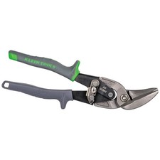 Klein Tools 2401R Offset Aviation Snips 10" Forged Steel 18G Cold Rolled SS