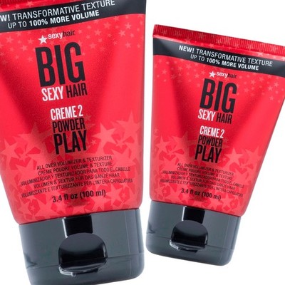 Big Sexy Hair Creme 2 Powder Play Volumizer & Texturizer 3.4 oz - Pack of 2
