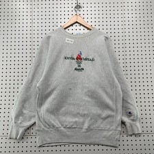 Vintage 90s Atlanta Olympics Champion Reverse Weave Sweatshirt XL Gray Fleece
