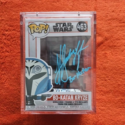 Katee Sackhoff signed Star Wars Bo-Katan Kryze Funko POP AUTOGRAPH