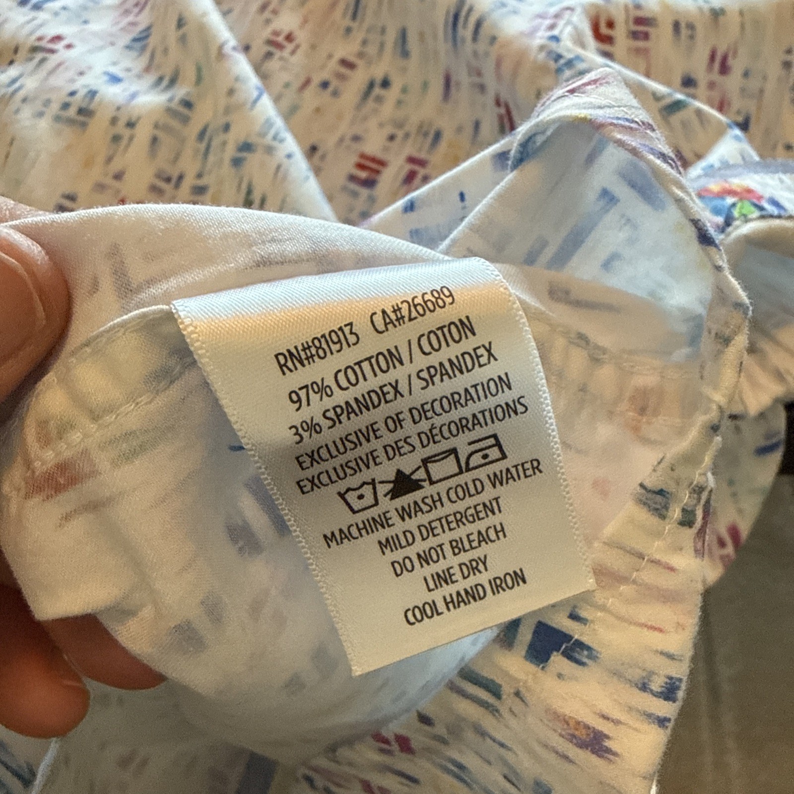 Robert Graham Geometric Multicolored Button Down … - image 6