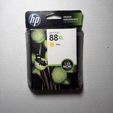 HP 88XL Yellow Ink Cartridge High Yield C9393A Officejet Pro K550 L7590 L7680 Ex