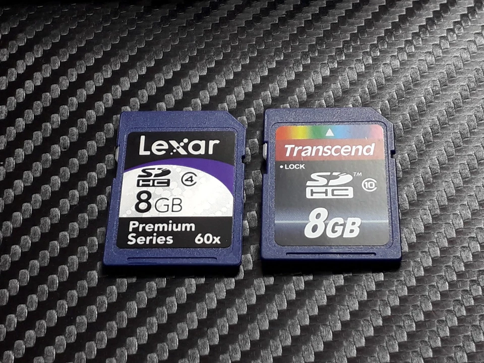 X2 8GB SD Memory Card Job Lot Bundle - For Digital Camera / Console UK - Image 2 of 3