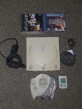 Sega Dreamcast HKT-3030 Console With 1 Controller And 2 Games - Tested/Working