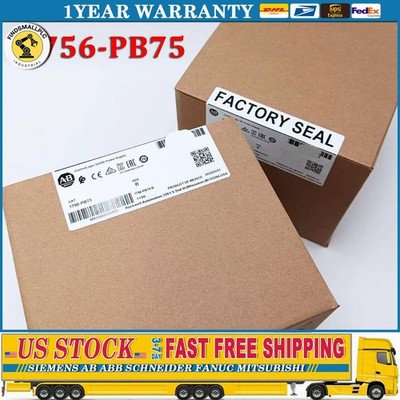 New Factory Sealed 1756-PB75 SER B ControlLogix 24V DC Power Supply US Free Tax