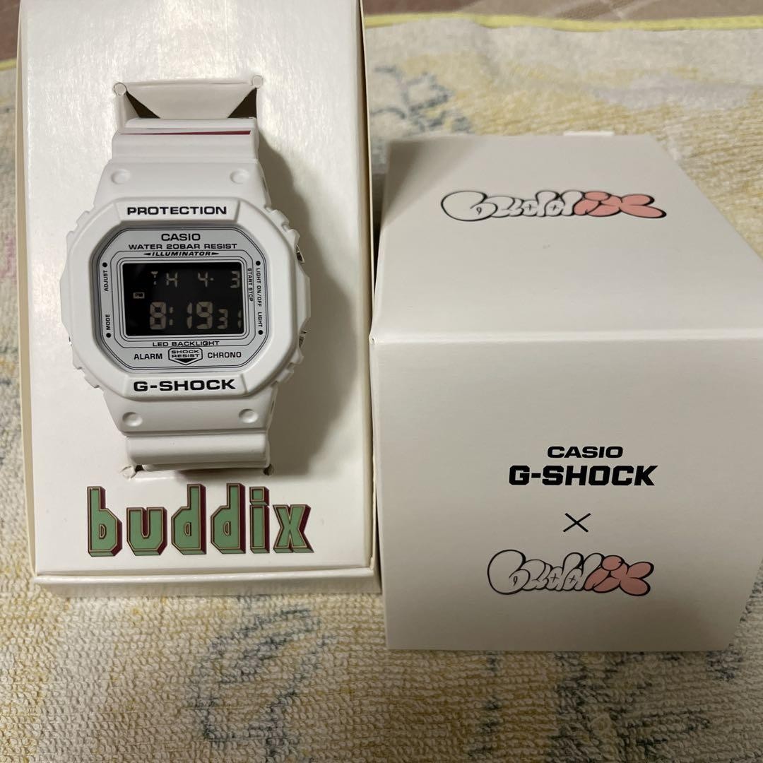 CASIO G-SHOCK buddix ホワイト (ファンタ✖️Gショック) Casio G-Shock Buddix White Fanta | eBay