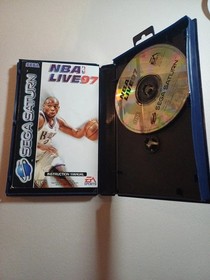 NBA Live 97 Sega Saturn Game PAL 1997 Complete With Manual