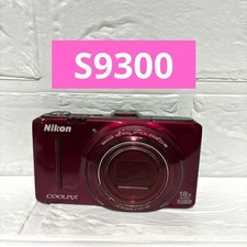 Nikon COOLPIX S9300 Compact Digital Camera Imperial Red 18x Zoom GPS