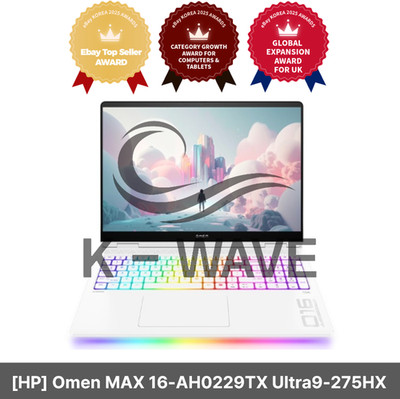 [HP] Omen MAX 16-AH0229TX Ultra9-275HX (32GB/1TB/RTX5070Ti/Win11Home) AI Gaming