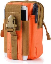 Tactical Molle Pouch EDC Utility Pouch Small Belt Waist Pack Nylon Phone Holster
