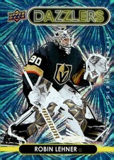 2021-22 Upper Deck #DZ-45 Robin Lehner Dazzlers Blue
