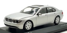Minichamps 1/43 Scale 431 020200 BMW 7 Series 2001 silver