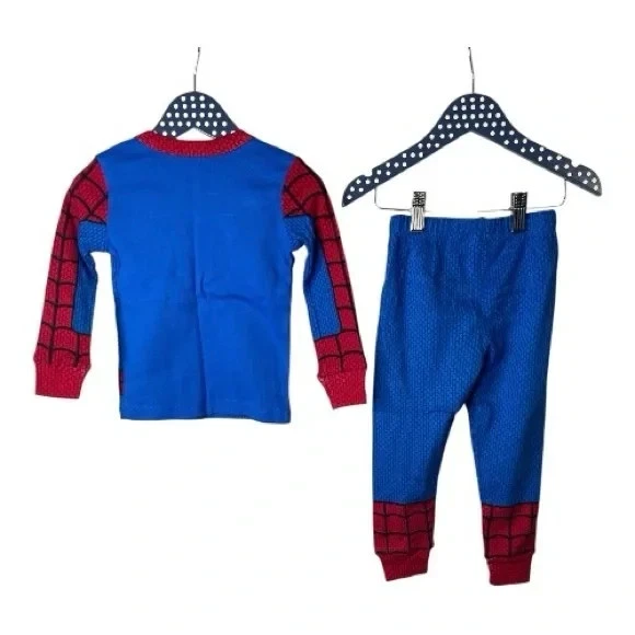 Disney Spider-Man Marvel Niños Pijama Superhéroe Disfraz Conjunto Rojo Azul Talla 2 Nuevo Foto 2 de 4