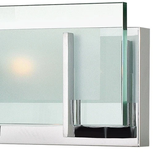 Hinkley Latitude 18" Wide Modern Chrome and Glass Vanity Bath Light - Picture 3 of 6
