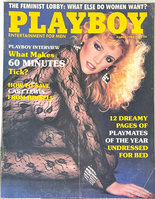 PLAYBOY Magazine March 1985 Playmates of the Year Undressed Centerfold GOOD