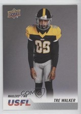 2023 Upper Deck USFL Tre Walker #6 1d3