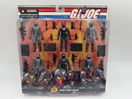 2005 HASBRO DTC G.I. Joe Cobra Night Watch 100% Complete Resealed