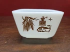 Vintage Pyrex 501 B Early American Small Refrigerator Dish EUC USA