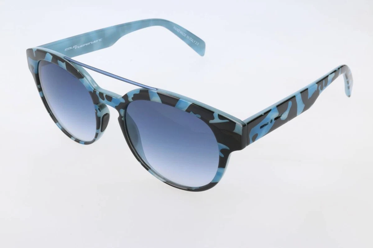 Lunettes De Soleil Italia Independent MOD 056 027 SKY LED - Bleu, Taille 57/20/140, Neuves