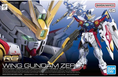 Bandai 1/144 RG #43 XXXG-00W0 Wing Gundam Zero ''Gundam Wing'' 5069215'