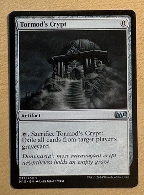MTG Tormod s Crypt Card, M15