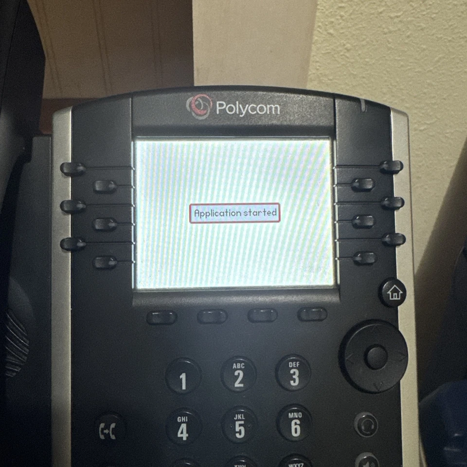 Telefone VOIP desktop Polycom VVX 411 Gigabit PoE 12 linhas IP - Imagem 2 de 3