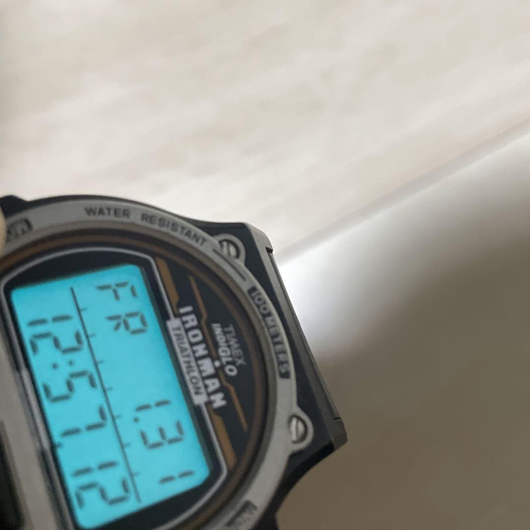 TIMEX IRONMAN TRIATHLON INDIGLO 腕時計 Timex Ironman Triathlon Indiglo Men's Digital Sport Watch