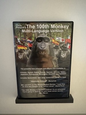 The 100th Monkey Zaubertrick DVD Chris Philpott