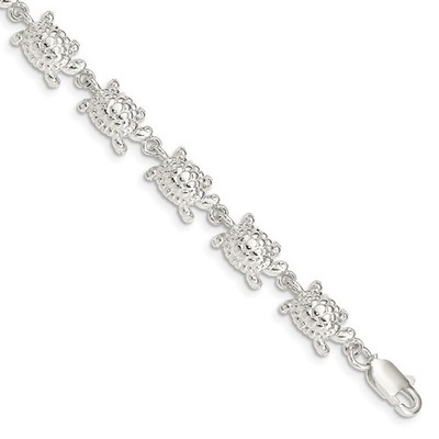 Sterling Silber Schildkröten Armband