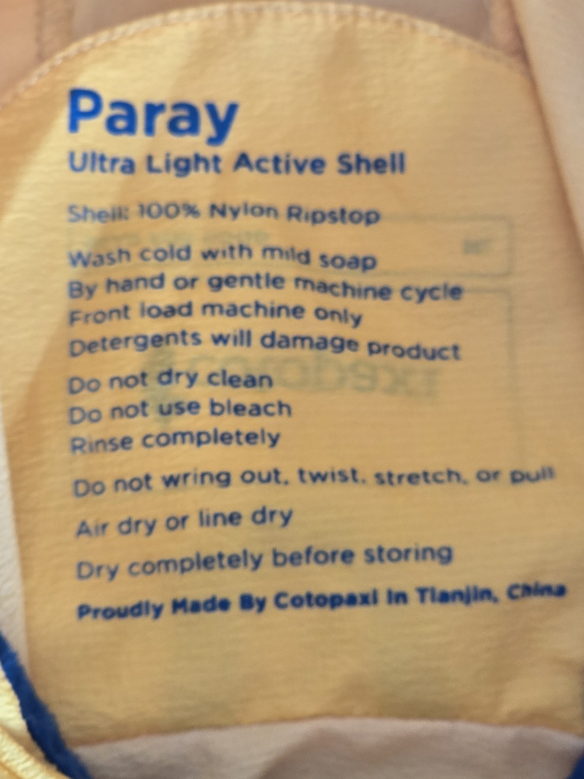 Cotopaxi Performance Jacket Windbreaker Women's L… - image 4