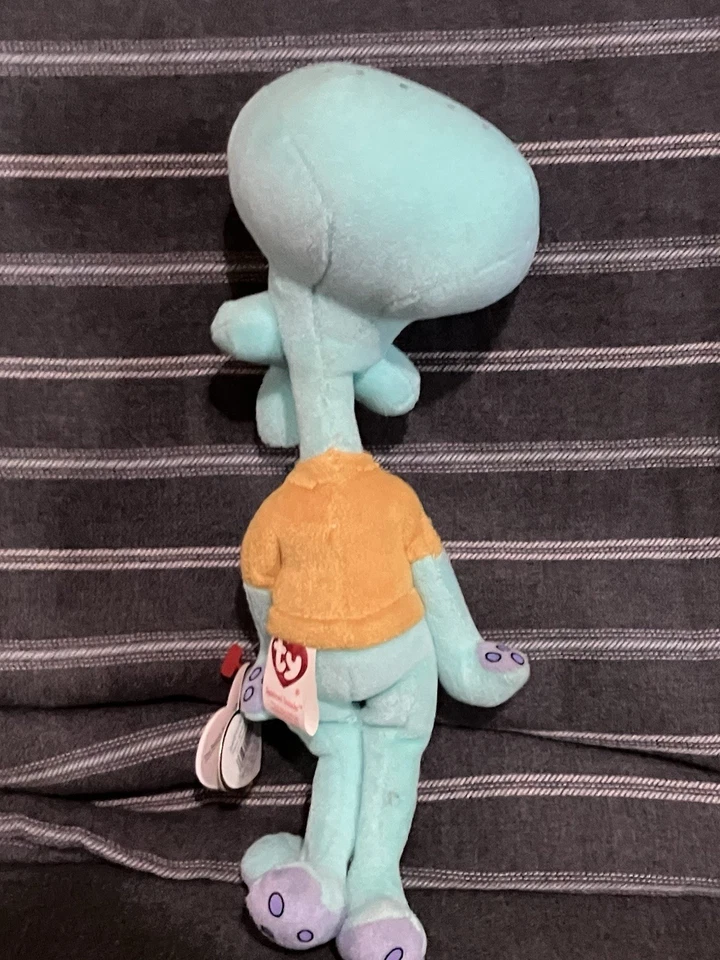 Ty 40165 Squidward Tentacles 9.5" Plush Toy - Image 2 of 4