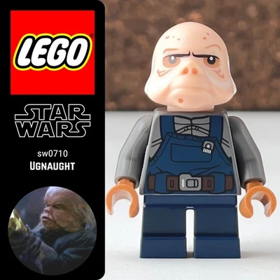 🌈 LEGO Ugnaught SW0710 Minifigure Star Wars - Photo 1/4