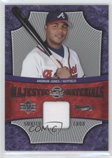 2005 Upper Deck Sweet Spot Majestic Materials Andruw Jones #MM-AJ 0c3