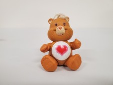 Vintage 1983 Care Bears 3.5" Poseable TENDERHEART BEAR PVC Figure