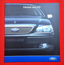 2005 FORD FAIRLANE and LTD Sales Brochure (Australian Market) Excellent
