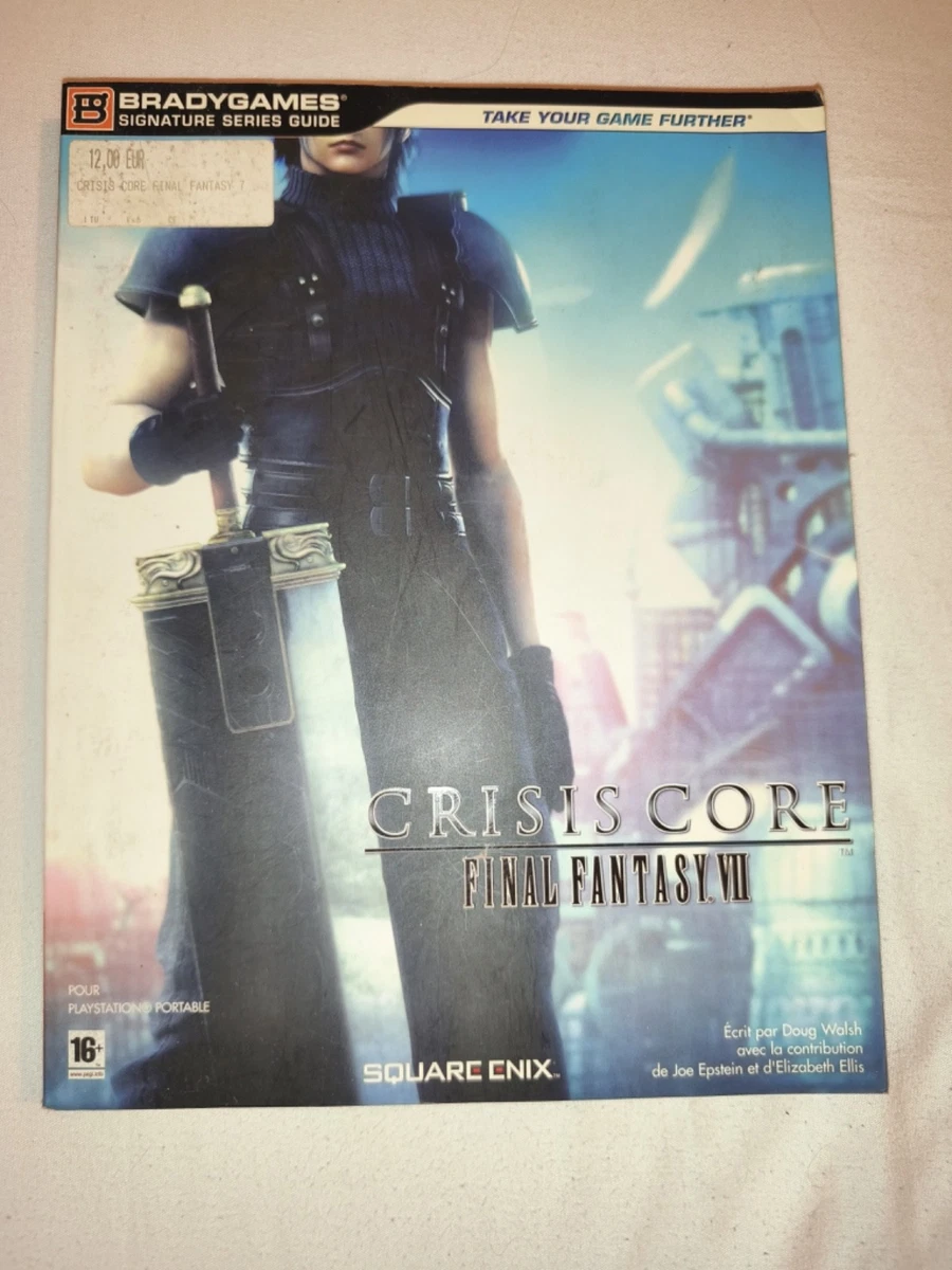 Guide de Jeu, livre de stratégie officiel CRISIS CORE FINAL