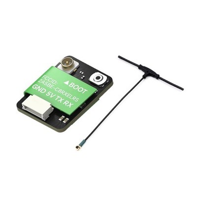 ExpressLRS ELRS Empfänger ELRS 24GHz RX Empfänger mit 70mm großer Antenne