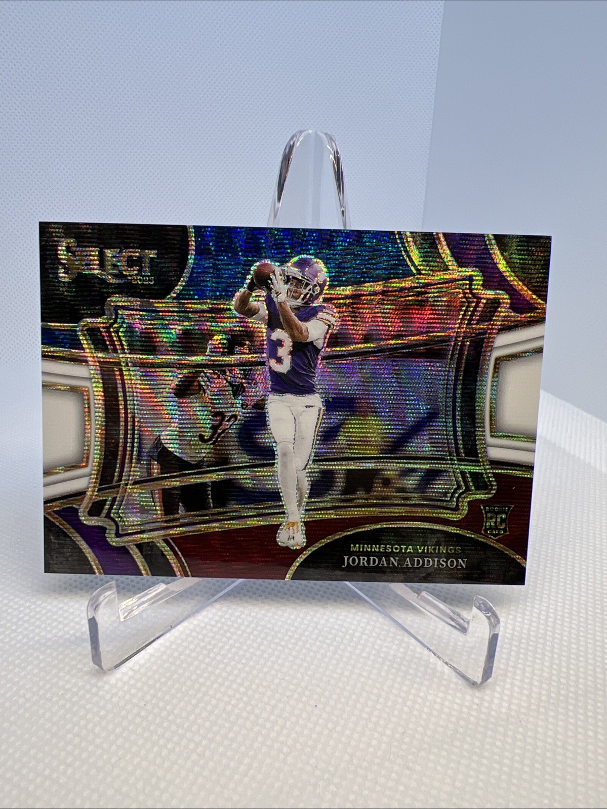 JORDAN ADDISON FIELD LEVEL /75 2023 SELECT RC TRI-COLOR PRIZM