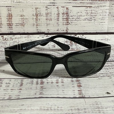 PERSOL 2848/S 95/58 3P Men's Black Polarized Sunglasses- 56[ ]18 140