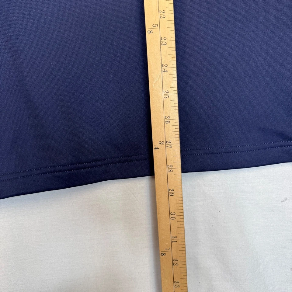 Мужской пуловер Callaway на молнии 1/4 средний размер синяя куртка для гольфа - Изображение 4 из 4