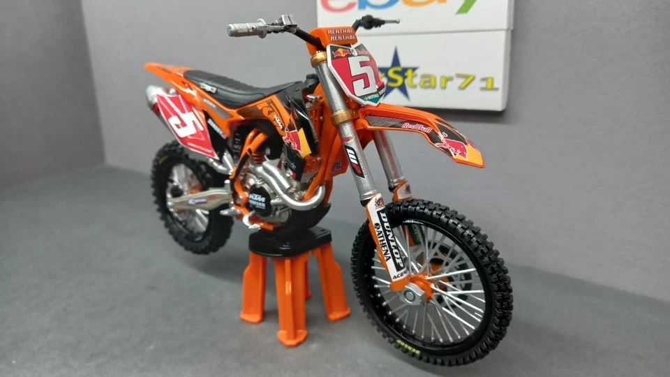 1/12 Automaxx KTM SXF 450 2012 Ryan Dungey Motocross Raro Ultimo disponibile - Immagine 2 di 4