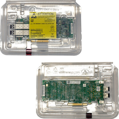 DELL QLE2562L-DEL QLogic FC DP 8 Gb PCI-E x8 Network Adapter DP/N 0RW9KF Neu LP