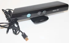Genuine Official Microsoft XBOX 360 Kinect Sensor Bar Model 1414 Black - Tested!